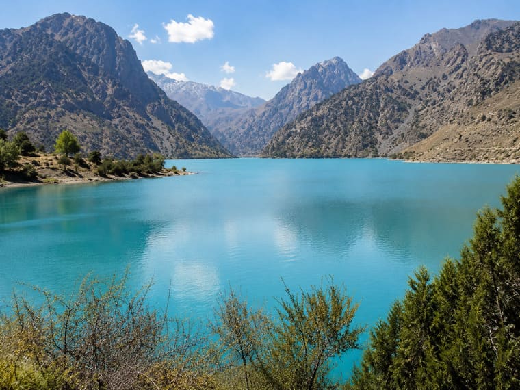 Lake Iskanderkul — the jewel of the Fann Mountains