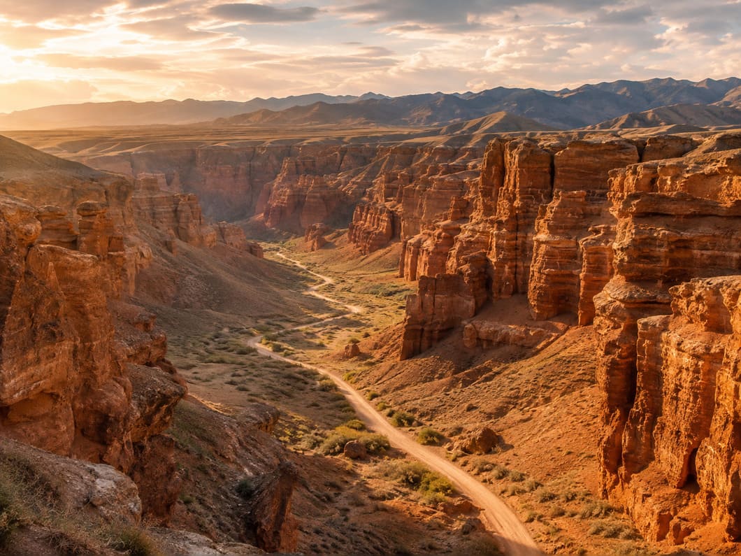 Charyn Canyon — the Valley of Castles